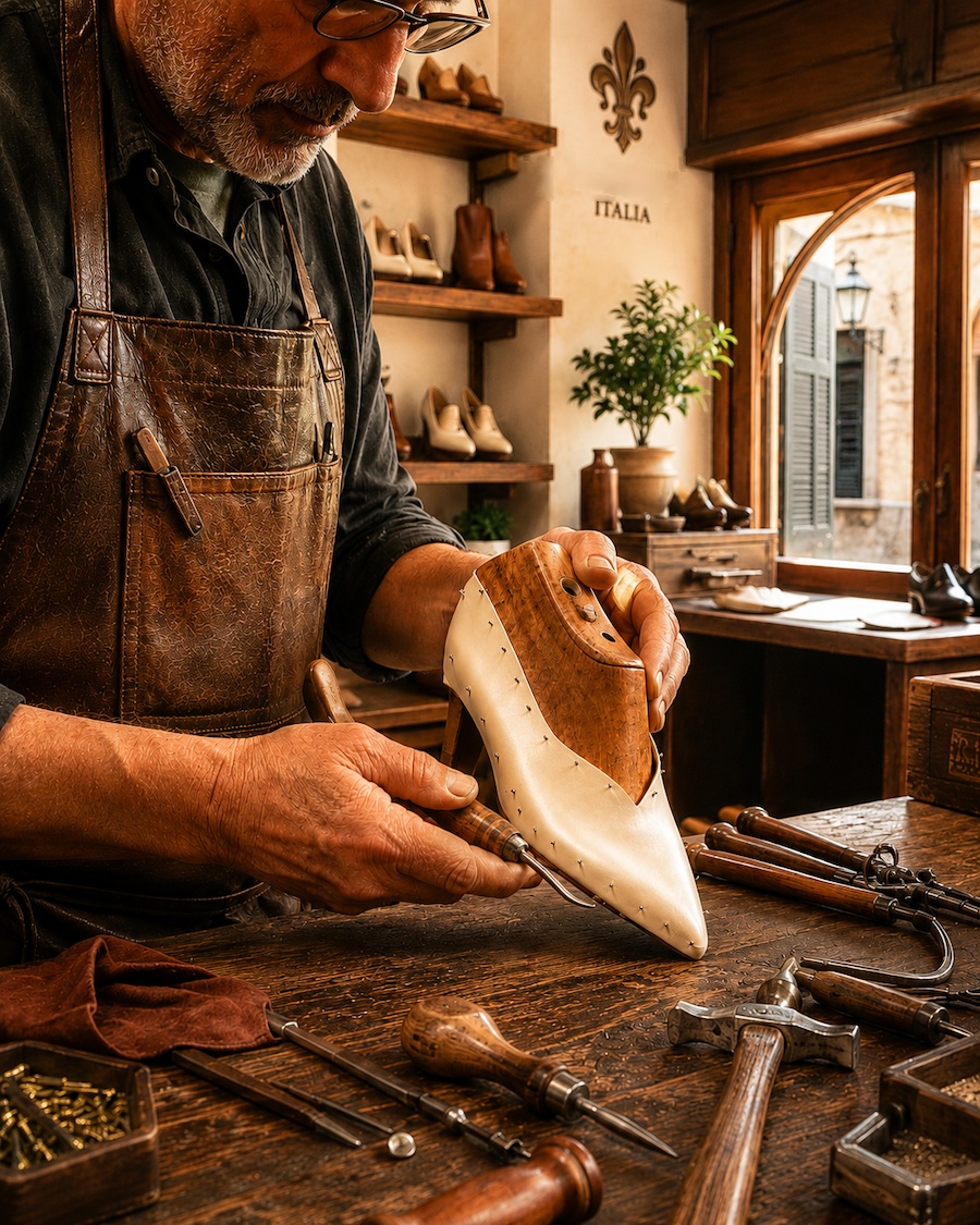 From the studio · atelier hands